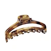 super big soild acetate hair claw for thick hair
