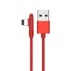 RC12 2019 popular products USB C Quick Charging USB 3.0 Fast Charging bend head cable Nylon Braided + Zinc alloy