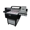 A1 Size Color White varnish print at the same time uv 9060 flatbed printer