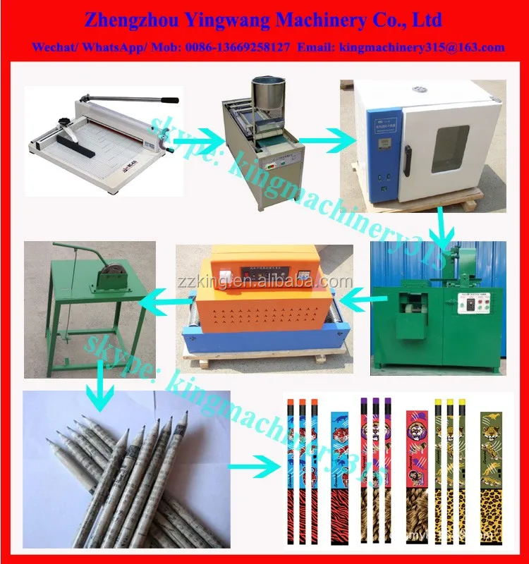 Newspaper Recycling Pencil Making Machine/production Recycled Paper