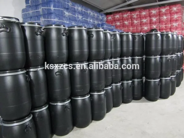 100% HDPE 200L plastic barrel drums for chemicals packing