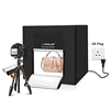 PULUZ 80cm Softbox Folding Portable 80W 8500LM Photo Studio Shooting Tent Box Kit with 3 Colors Backdrops US EU AU UK Plug