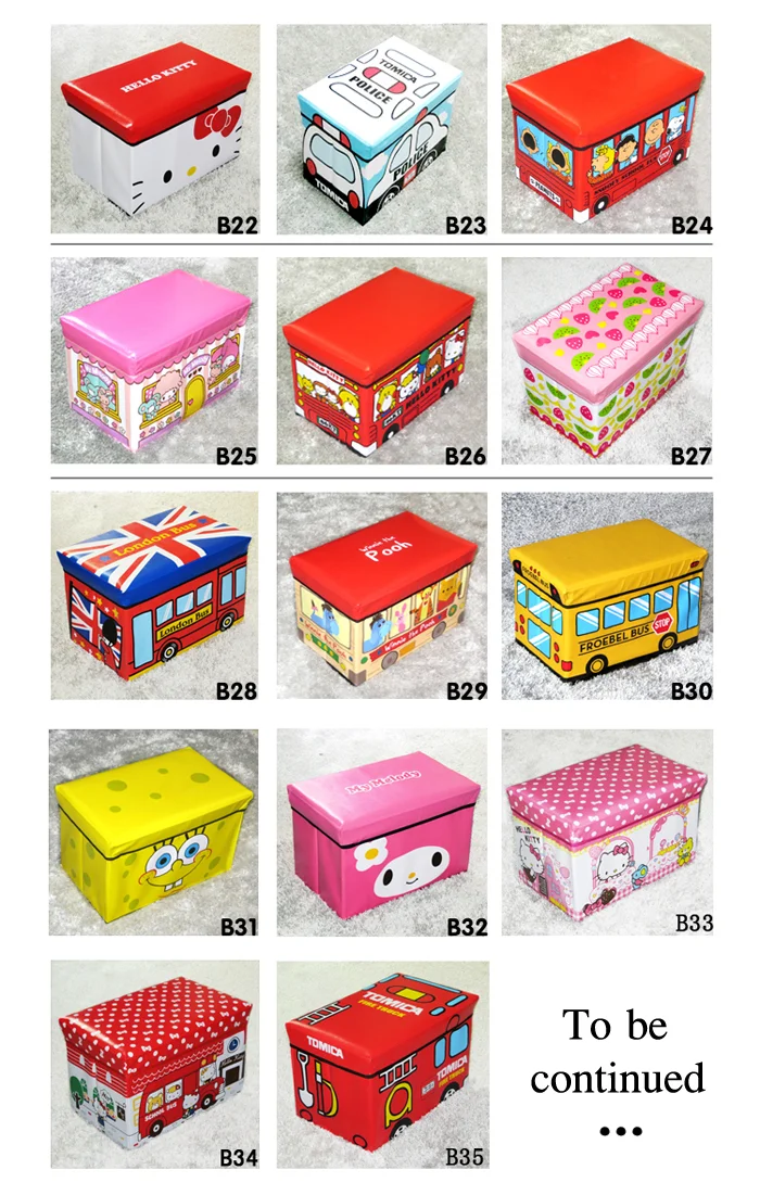 foldable toy boxes