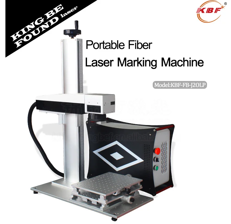 Fibre Laser Machine 10 W / 20 W Portable Mini Fiber Laser Marking ...