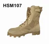 government issued Altama brand khaki tan desert jungle boots with zipper