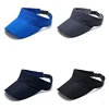 Men summer sunshade plain travel sun cap visor for running