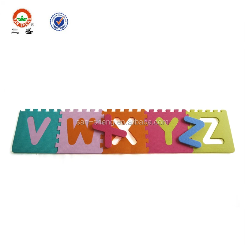 Easy Clean Alphabet And Number Eva Mat/baby Number Puzzle Mat/alphabet