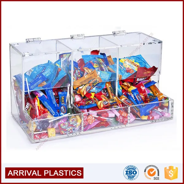 Candy Divider Bin Clear Acrylic Plastic Candy Bar Containers Buy