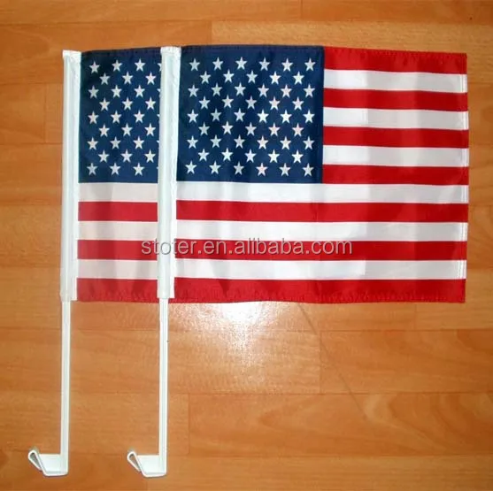 Double-Sided Army Car Flag