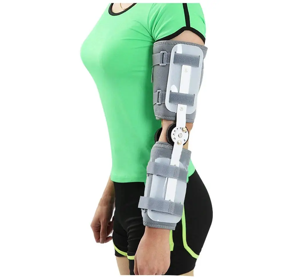 Pevor Adjustable Elbow Joint Fixed Support Brace Corrective Orthosis Activi...