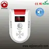 Acousto-optic voice gas detector gas cut-off valve liquefied gas alarm with built-in siren and multiple language