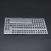Custom high quality acrylic chemical element periodic table printed, small display rack tray