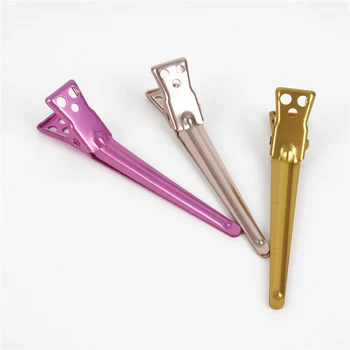 large metal hair clips