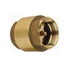 Brass Spring Check Valve with Thread Ends