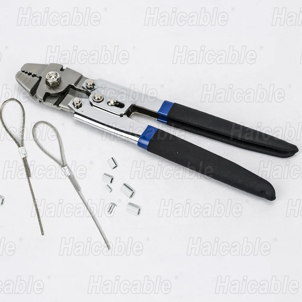 Stainless Steel Tali Kawat Ferrule Memancing Crimping Tool HL-700B Tangan Crimper Plier