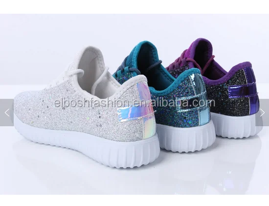 glitter tennis shoes wholesale