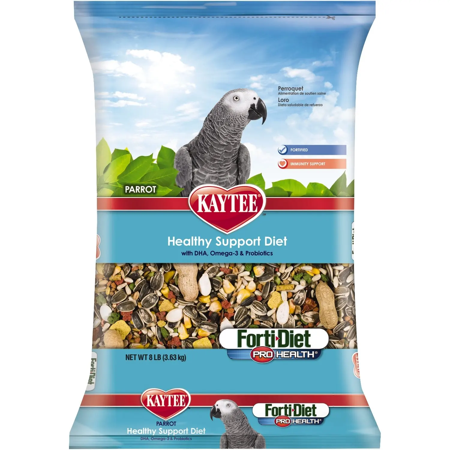 Kaytee Forti Diet Pro Health Bird Food for Parrots
