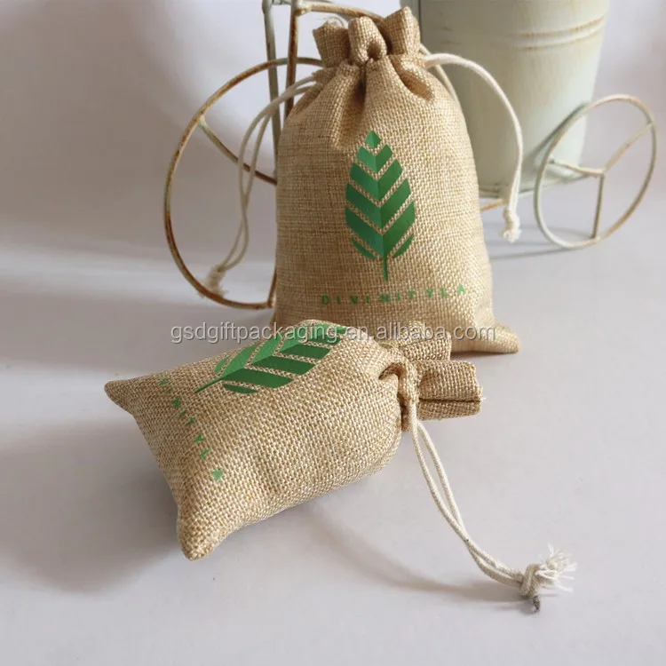 Custom Personalized Gift Hemp Drawstring Plastic Bags With Logo Buy