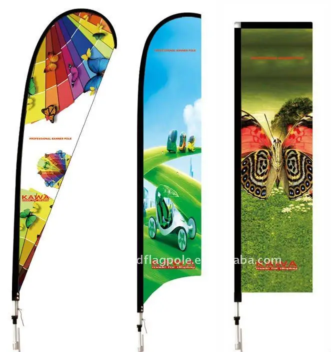 Advertising Flag Pole Have Three Different Size S M L Buy