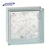 cheap clear and colored decorative glass block for showers