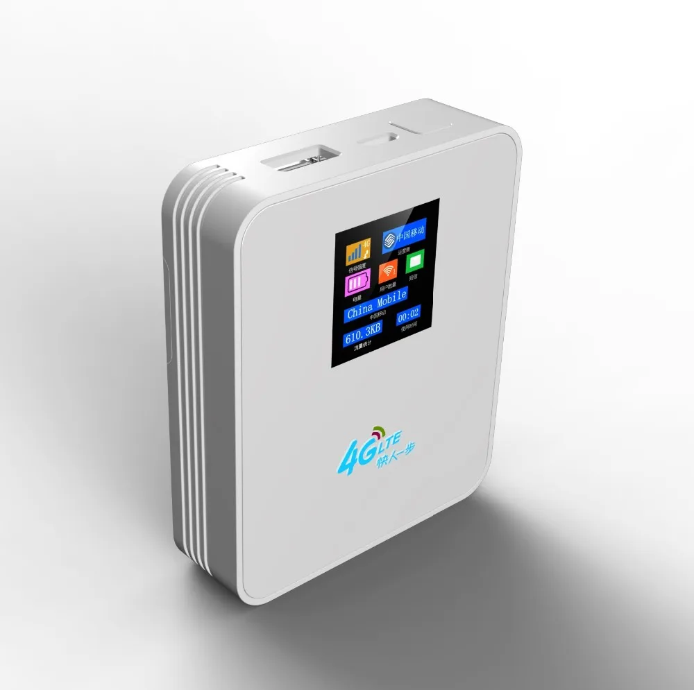 Marvell 150mbps Wireless 3g / 4g Lte Mifis Modem Router With Sim Card Power Bank Buy 4g Router