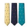 Customized Exported High-End Designer Scorpion Silk Woven Jacquard Tie Men Neckties