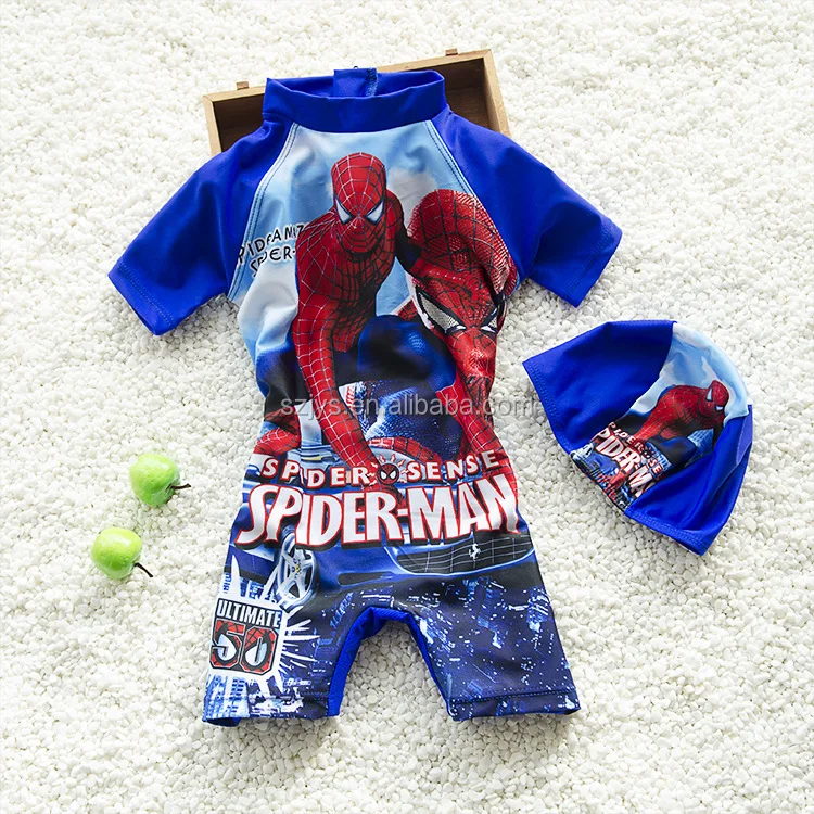 spiderman swimming suit