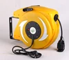 15m Wall Mounted Auto Retractable Cable Reel Germany Water Resistance Plug