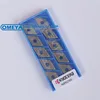 Kyocera plastic box packing golden coated fresh material tungsten carbide insert
