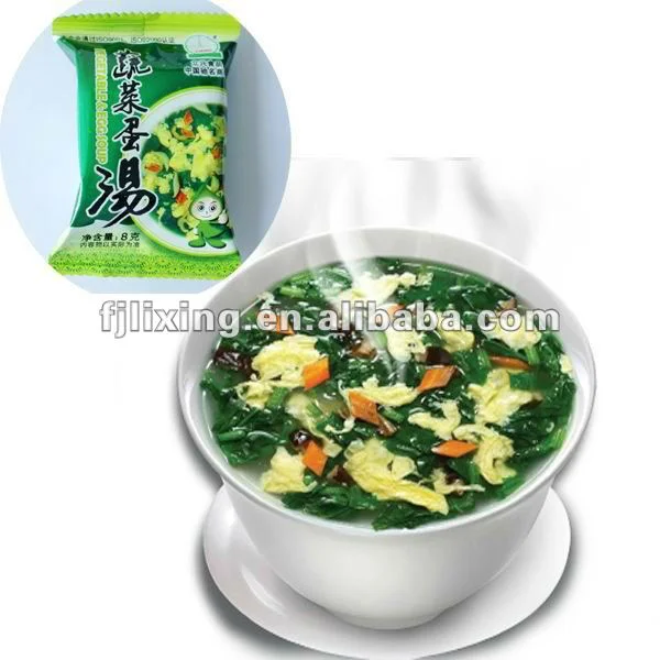 Promotional High Quality Freeze Dried Instant Vegetable Egg Soup Buy