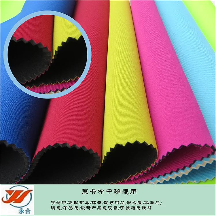 Design 2mm 3mm 5mm 10mm Elastic Rubber Sheet Coated Polyester Neoprene