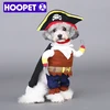 New Funny Pet Clothes Caribbean Pirate Cat Costume Suit