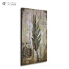 Handcraft framed decorative painting gift wholesale 3d eid decoration wood wall art