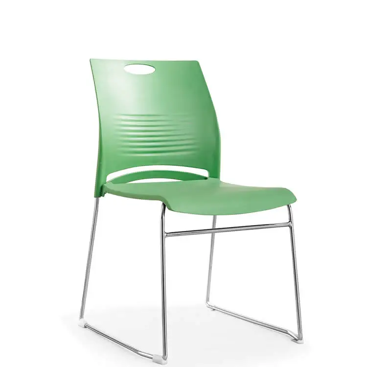 Used Green Plastic Stackable Office Visitor Chair Buy Stackable Office Chair green Stackable
