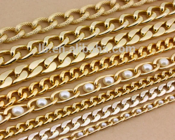 jeans chain gold