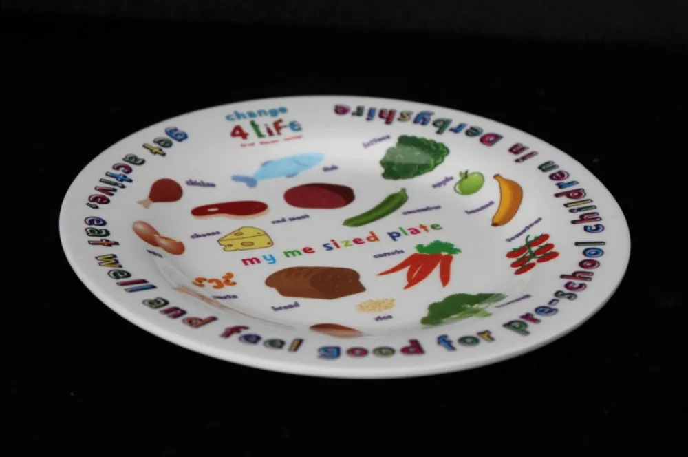 kid's 100%melamine meal plate