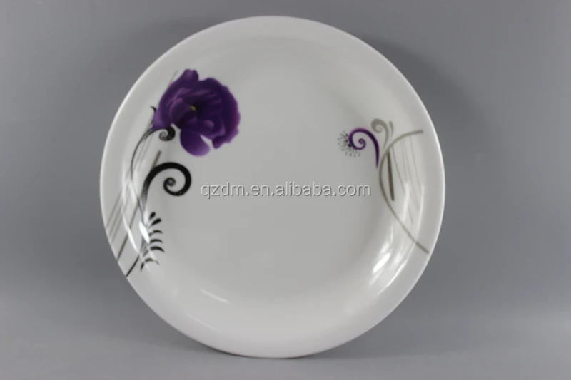Factory supply good quality melamine pasta plate