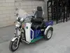 hot sale gas mini handicap disabled trike three wheel scooter for deformed passenger (SY110ZK-A)