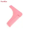 2018 new arrival direct Manufacturer Beard Styling Template plastic Beard comb for beard shaping tool