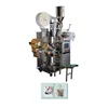 Automatic thread tag double chamber tea bag packaging / packing machine