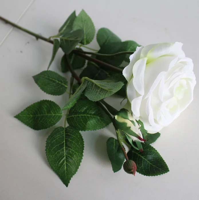 Artificial Flowers Silk Rose Single Stem Roses For Decoration Buy