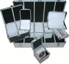 2013 silver aluminium CD case,DVD case with CD bags and safe locks holds can 100to 2000 CD bags