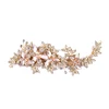 Handmade Flower Pattern Very Shine Crystal Diamond Headband for Wedding Dress Accessory