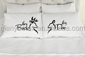 Personalized Wedding Decoration Pillow Case Personalized Wedding Decoration Pillow Case Souvenirs Two Pillowcase