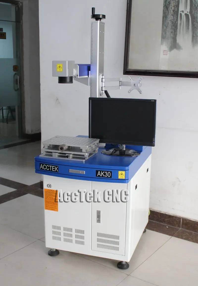 30w raycus fiber laser source fiber laser marking machine price for metal