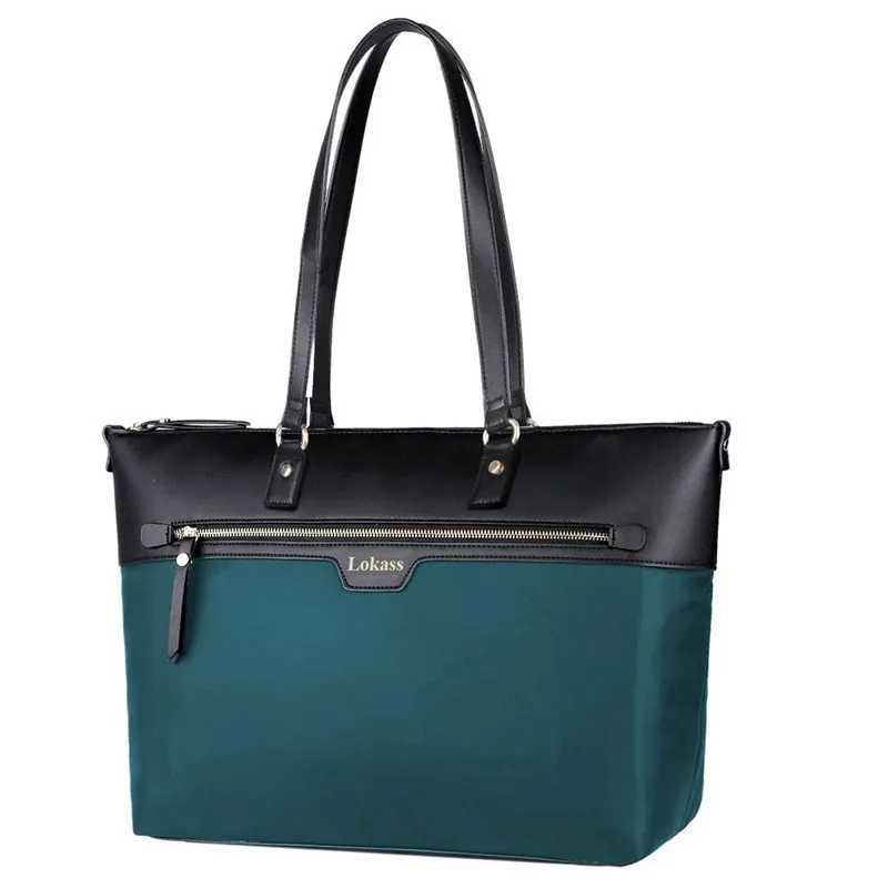 15.6 Inch Wholesale Nylon Casual Brand Female Laptop Tote Bag Women