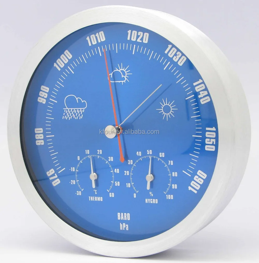 Aluminum Weather Instruments With Barometer Thermometer Hygrometer