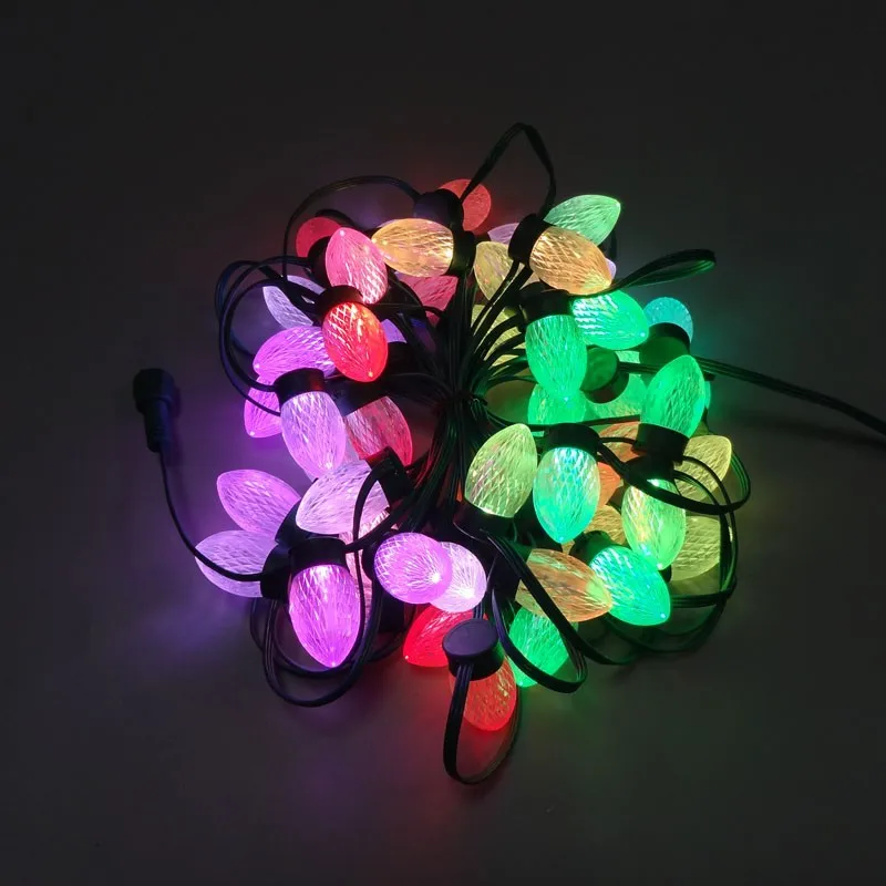 Holiday Decoration Programmable C9 Ws2811 12v Addressable Led String