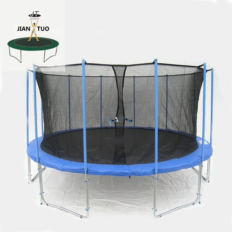 Jiantuo Sports 6ft16ft Blue Trampoline Safety Pad Trampoline Spring
