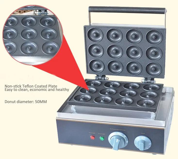 Commercial Mini Donut Maker Stainless Steel Mini Doughnut Machine Donut